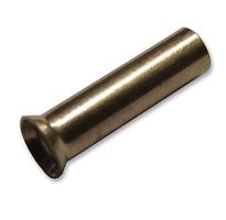 JST / JAPAN SOLDERLESS TERMINALS WE2.5-10 Wire Ferrule, Single Wire, 14 AWG, 2.5 mm², WE