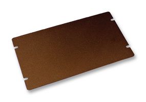 HAMMOND 1431-10BK3 Bottom Cover, Steel, 1441 Series Chassis