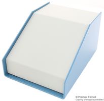 HAMMOND 1456CE2BKBU.. Metal Enclosure, 1456 Series, Sloped Console, Instrument, Aluminium, 56 mm, 102 mm, 146 mm, IP31