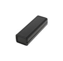 HAMMOND 1593DBK Plastic Enclosure, Recessed Top, Handheld, ABS, 114 mm, 36 mm, 25 mm