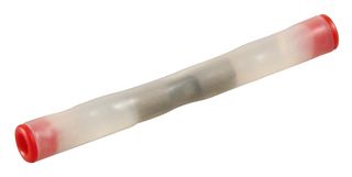 RAYCHEM - TE CONNECTIVITY D-200-82 Butt Splice, Red, Mini Seal, 26 AWG, 20 AWG, 0.6 mm², Fluoropolymer