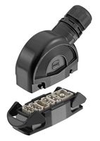 HARTING 19 41 024 0523 Connector Backshell, Hood without Cable Gland, Han 24B Series Connectors, 24B, 90°