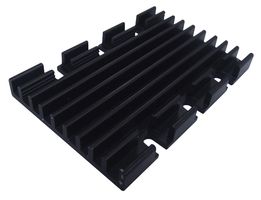 FISCHER ELEKTRONIK SK DC 8 60 SA Heat Sink, For DC/DC converter, Black Anodized, 8.5 °C/W, 40 mm, 6 mm, 60 mm