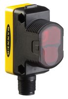 BANNER ENGINEERING QS30EQ Photoelectric Sensor, World Beam, QS30 Series, Opposed, 60 m, 10 V to 30 V, Connector
