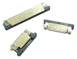 WURTH ELEKTRONIK 68712414022 FFC / FPC Board Connector, Right Angle, 0.5 mm, 24 Contacts, Surface Mount, Top, 1 Row