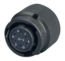 AMPHENOL LTD 62GB-56T10-07SN Circular Connector, 62GB Series, MIL-DTL-26482 Series, Straight Plug, 7 Contacts, Solder Socket