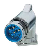 WEIDMULLER SAIE-M23-L-W Circular Shell, Power, Angled, SAI M23, Wall Mount Receptacle