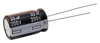 PANASONIC EEUHD1H471 Electrolytic Capacitor, 470 µF, 50 V, ± 20%, Radial Leaded, 2000 hours @ 105°C, Polar