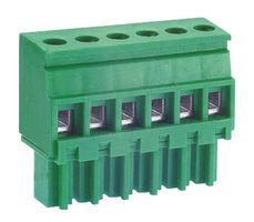 MULTICOMP PRO MC000105 Pluggable Terminal Block, 3.81 mm, 3 Ways, 24 AWG, 16 AWG, Screw