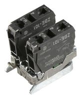 SCHNEIDER ELECTRIC ZB4BZ103 Contact Block, 2NO, 10 A, 600 V, 2 Pole,  Harmony XB4 Series, Screw Clamp