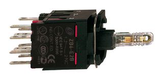 SCHNEIDER ELECTRIC ZB6ZB11B Lamp, XB6 Series 16mm Pushbutton Switches, Harmony Series