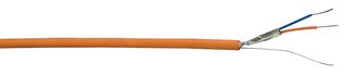 ALPHA WIRE 6460 OR005 Multipair Cable, Fieldbus, Screened, 1 Pair, 22 AWG, 0.5 mm², 100 ft, 30.5 m