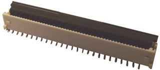 MOLEX 501951-5010 FFC / FPC Board Connector, 0.5 mm, 50 Contacts, Easy-On 501951 Series, Solder, 1 Row
