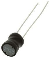 MURATA POWER SOLUTIONS 13R333C Inductor, Radial, 1300R Series, 33 µH, 1.8 A, 1.8 A, 0.092 ohm, ± 10%