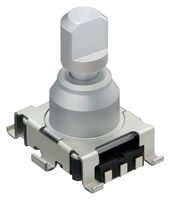 ALPS ALPINE EC11J0925403 Rotary Encoder, Mechanical, Incremental, 9 PPR, 18 Detents, Vertical, With Push Switch