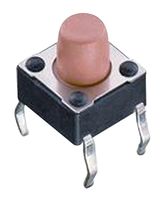 WURTH ELEKTRONIK 430156050736 Tactile Switch, WS-TATV Series, Top Actuated, Through Hole, Round Button, 360 gf, 50mA at 12VDC