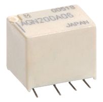 PANASONIC AGN200A06Z Signal Relay, 6 VDC, DPDT, 1 A, GN Series, Surface Mount, Non Latching