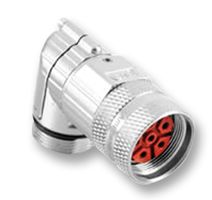 AMPHENOL SINE/TUCHEL MB1EJN0600 Sensor Connector, MotionGrade M23 Standard Series, M23, Female, 6 Positions, Crimp Socket
