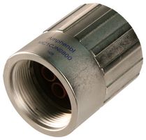 AMPHENOL SINE/TUCHEL MC1CJN0800 Sensor Connector, MotionGrade M40 Series, Female, 8 Positions, Crimp Socket, Straight Cable Mount