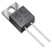 BOURNS PWR220T-35-R100F Current Sense Resistor, 0.1 ohm, PWR220T-35 Series, 35 W, Thick Film, TO-220, ± 1%