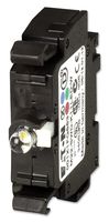 EATON MOELLER M22-SWD-K11LED-R Changeover Contact, Red LED, Front, 1 Pole, Quick Connect, Solder