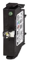 EATON MOELLER M22-SWD-K11LEDC-B Changeover Contact, Blue LED, Base, 1 Pole, Quick Connect