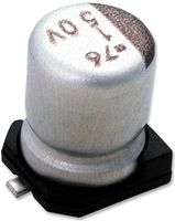 CHEMI-CON EMZA350ADA101MF80G SMD Aluminium Electrolytic Capacitor, Alchip™, Radial Can - SMD, 100 µF, 35 V, 0.34 ohm