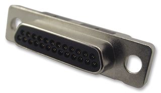 NORCOMP 380-025-203L001 D Sub Connector, Micro D, Receptacle, 380 Series, 25 Contacts, Solder Cup