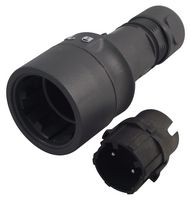 BULGIN LIMITED PXP6010/02P/ST/0507 Circular Connector, Circular Power Connector, Buccaneer 6000 Series, Cable Mount Plug, 2 Contacts