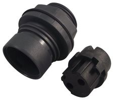 BULGIN LIMITED PXP6012/02S/ST Circular Connector, Circular Power Connector, Buccaneer 6000 Series, Panel Mount Receptacle