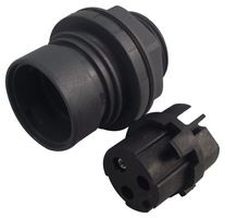 BULGIN LIMITED PXP6012/03S/ST Circular Connector, Circular Power Connector, Buccaneer 6000 Series, Panel Mount Receptacle