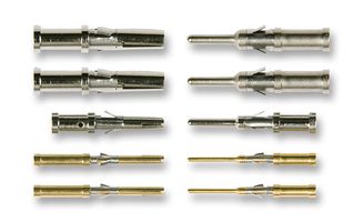 BULGIN LIMITED SA3544/P Circular Connector Contact, Buccaneer®, 6000/7000 Buccaneer, Pin, Crimp, 18 AWG, 18 AWG