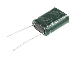 EATON ELECTRONICS PHV-5R4V255-R Supercapacitor, PowerStor®, EDLC, 2.5 F, 5.4 V, Radial Leaded, -10%, +30%, 5.3 mm