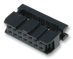 AMPHENOL COMMUNICATIONS SOLUTIONS T812126A100CEU IDC Connector, IDC Receptacle, Female, 2.54 mm, 2 Row, 26 Contacts, Cable Mount