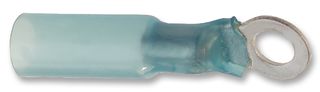 MOLEX 19164-0026 Ring Tongue Terminal, M6, 1/4", 14 AWG, 1.94 mm², Perma-Seal 19164 Series, Blue