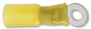 MOLEX 19164-0067 Ring Tongue Terminal, M8, 5/16", 10 AWG, 5.01 mm², Perma-Seal 19164 Series, Yellow