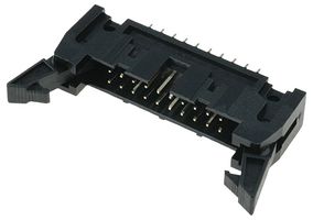 AMPHENOL COMMUNICATIONS SOLUTIONS T816120A1S102CEU Pin Header, Wire-to-Board, 2.54 mm, 2 Rows, 20 Contacts, Through Hole, T816