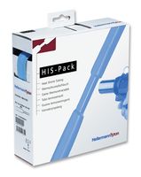 HELLERMANNTYTON 308-30156 HIS-3-1.5/0.5-PO-X-BU Heat Shrink Tubing, HIS-3 Dispenser Pack, 3:1, 0.059 ", 1.5 mm, Blue, 32.8 ft, 10 m