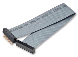 HARWIN M50-9011042 Ribbon Cable, IDC Plug to IDC Receptacle, 20 Ways, 5.91 ", 150 mm, 1.27 mm