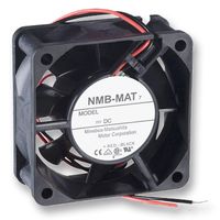 NMB TECHNOLOGIES 2410ML-04W-B60-B00 DC Axial Fan, 12 V, Square, 60 mm, 25 mm, Ball Bearing, 25 CFM