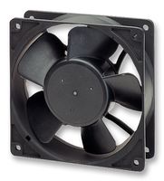 ADDA AD1224UB-F51 DC Axial Fan, 24 V, Square, 120 mm, 38 mm, Ball Bearing, 120.109 CFM