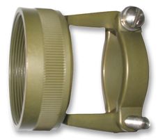AMPHENOL PCD M85049/38-25W Circular Connector Clamp, Straight, Non Self Locking, 25, 21.67 mm, Aluminium