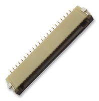HIROSE / HRS FH12-22S-1SH(55) FFC / FPC Board Connector, 1 mm, 22 Contacts, Receptacle, FH12, Surface Mount, Bottom