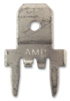TE CONNECTIVITY - AMP 63982-1 PCB Terminal, 4.75mm x 0.51mm, 0.187" x 0.02", Brass, 1.32 mm, Tin