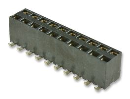 AMP - TE CONNECTIVITY 966645-8 Rectangular Power Connector, 16 Contacts, AMPMODU HV-100, PCB Mount, Surface Mount, 2.54 mm