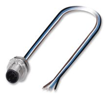 PHOENIX CONTACT 1523450 Sensor Cable, M12 Plug, Free End, 4 Positions, 500 mm, 19.6 "