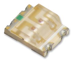 KINGBRIGHT KPB-3025SURKCGKC LED, Green, Red, SMD, 120 °, Rectangular, R 20mA, G 20mA
