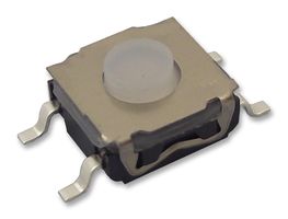 C&K COMPONENTS KSC241GLFS Tactile Switch, KSC Series, Top Actuated, Surface Mount, Round Button, 350 gf, 50mA at 32VDC