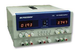 B&K PRECISION BK1761 Bench Power Supply, Adjustable, 3 Output, 0 V, 35 V, 0 A, 5 A
