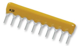 BOURNS 4609X-101-682LF Fixed Network Resistor, 6.8 kohm, Bussed, 8 Resistors, SIP, PC Pin, ± 2%